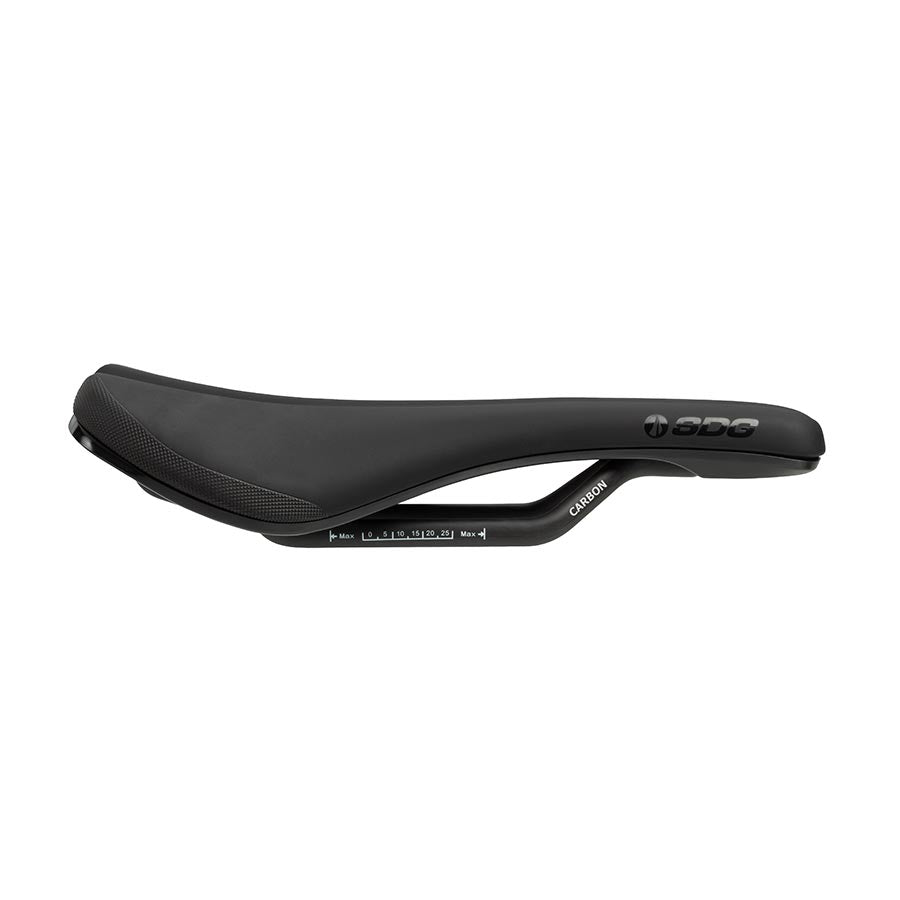 SDG Components, Bel-Air V3 Carbon, Saddle, 260 x 140mm, Unisex, 181g, Black/Grey