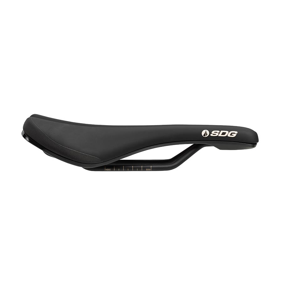 SDG Components, Bel-Air V3 Steel, Saddle, 260 x 140mm, Unisex, 318g, Black/White