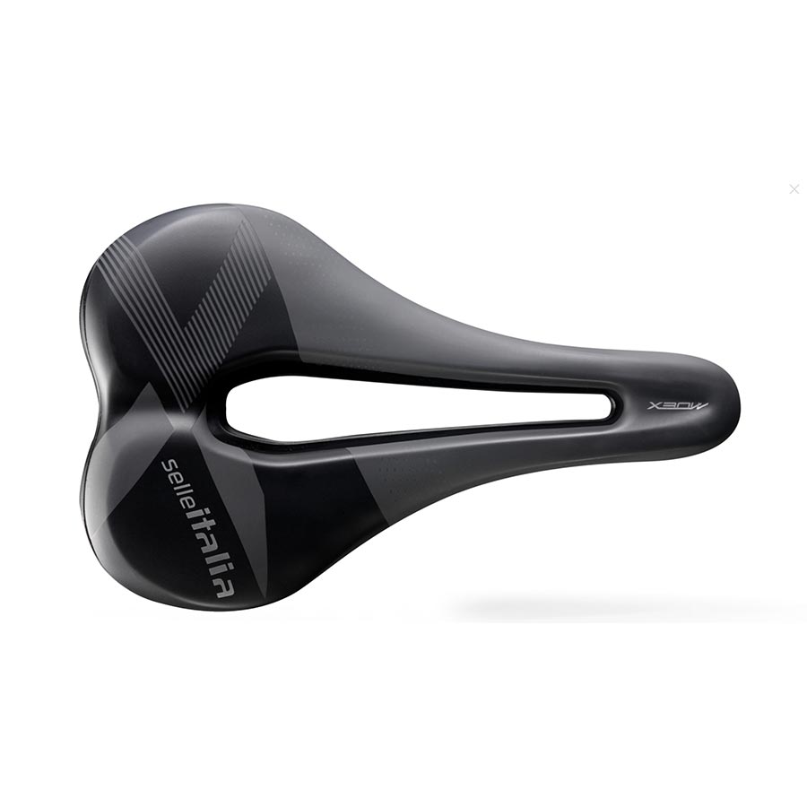 Selle Italia, X-Bow Superflow Ti 316 L Saddle, 255 x 155mm, Men, 260g, Black