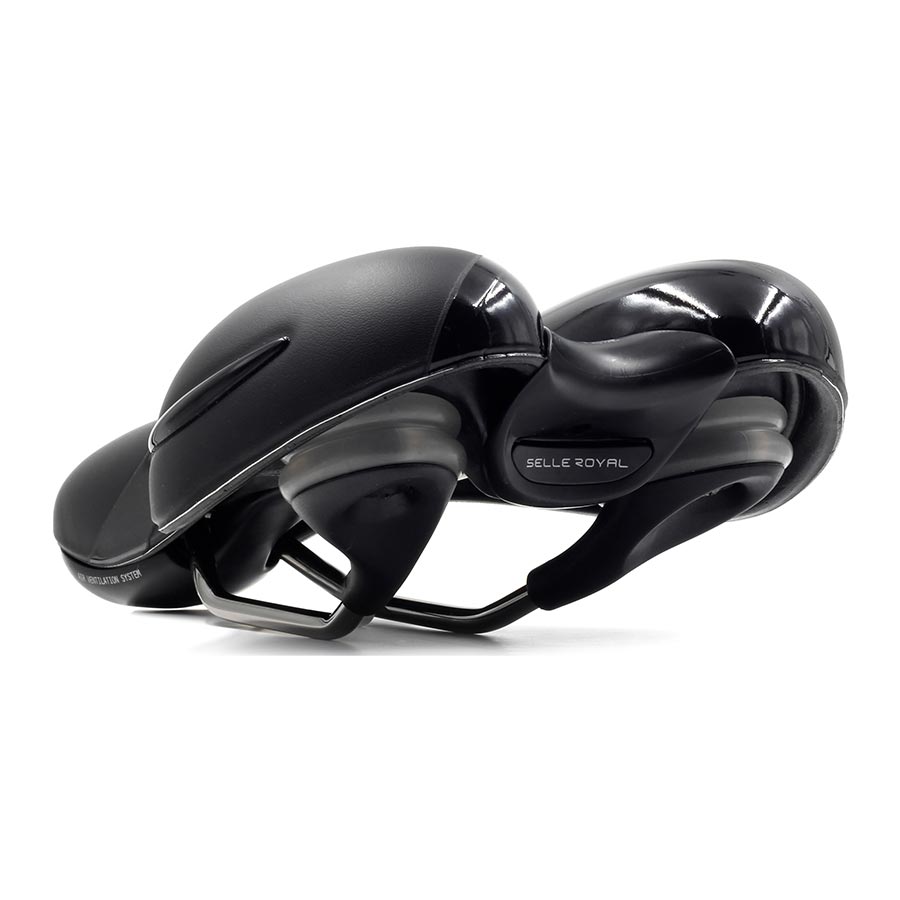 Selle Royal, Respiro Moderate, Saddle, 282 x 182mm, Unisex, 496g, Black