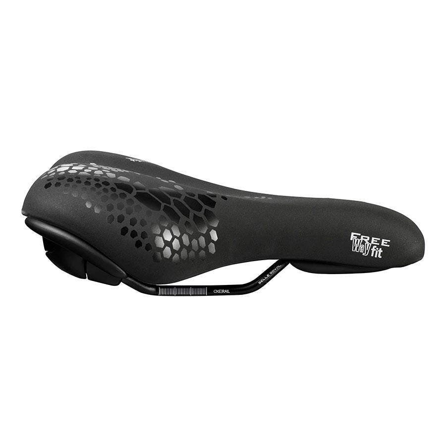 Selle Royal, Freeway Fit Moderate, Saddle, 260 x 186mm, Unisex, 524g, Black