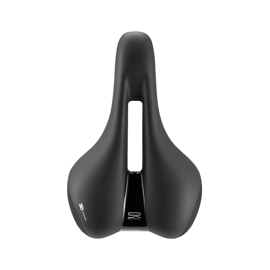 Selle Royal, Ellipse Moderate, Saddle, 276 x 180mm, Unisex, 474g, Black