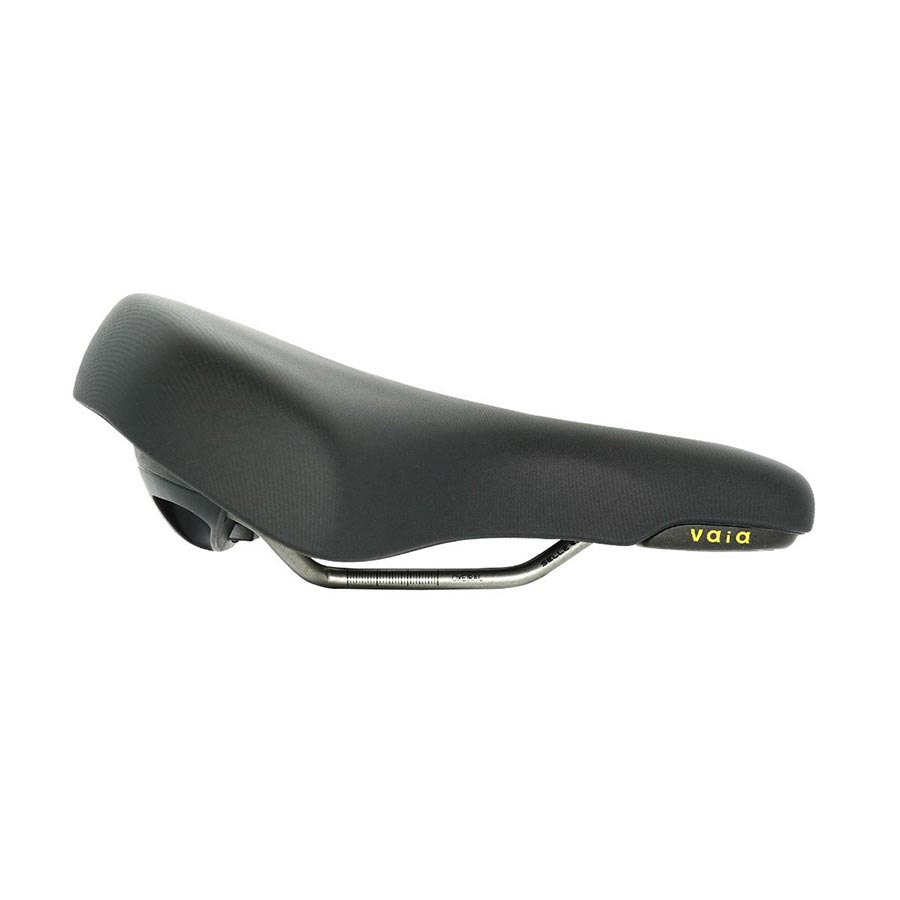 Selle Royal, Vaia Relaxed, Saddle, 250 x 213mm, Unisex, 580g, Black