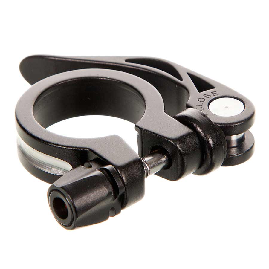 EVO, Integrated Skewer, Seatpost Clamp, 28.6mm, Black