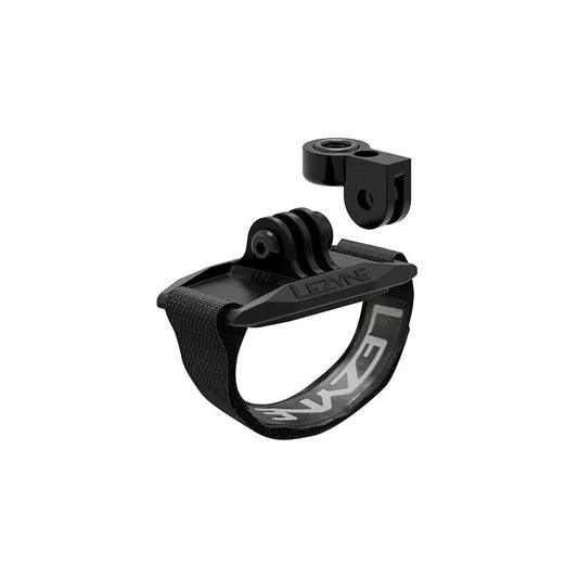 Lezyne, LED Helmet Mount, For Lezyne LED lights or GoPro Style Mounts