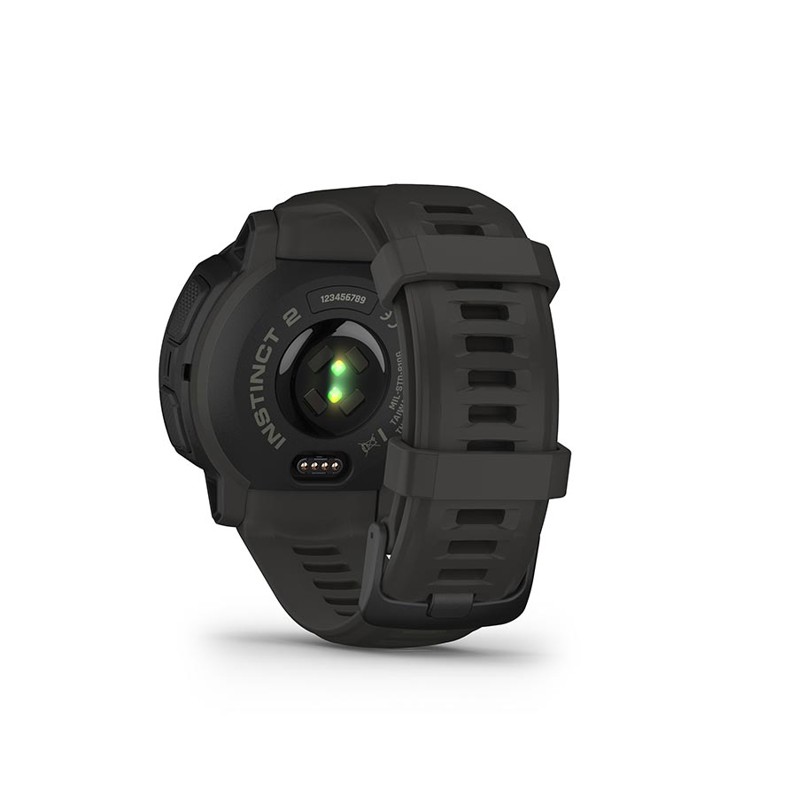 Garmin, Instinct 2 Solar, Watch, Watch Color: Graphite, Wristband: Graphite - Silicone