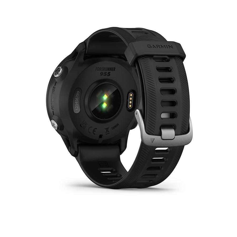 Garmin, Forerunner 955, Watch, Watch Color: Black, Wristband: Black - Silicone