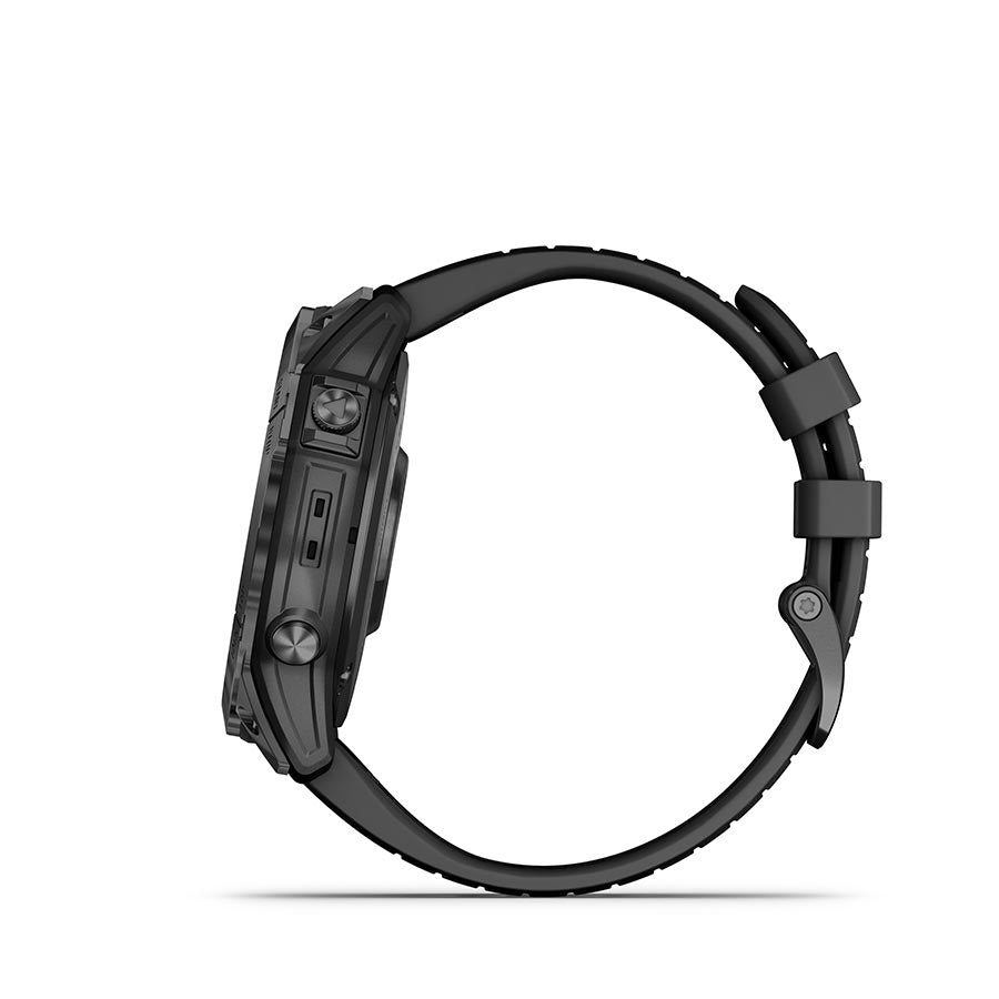 Garmin, Epix Pro Std. Edition 51mm, Watch, Watch Color: Slate Grey, Wristband: Black - Silicone