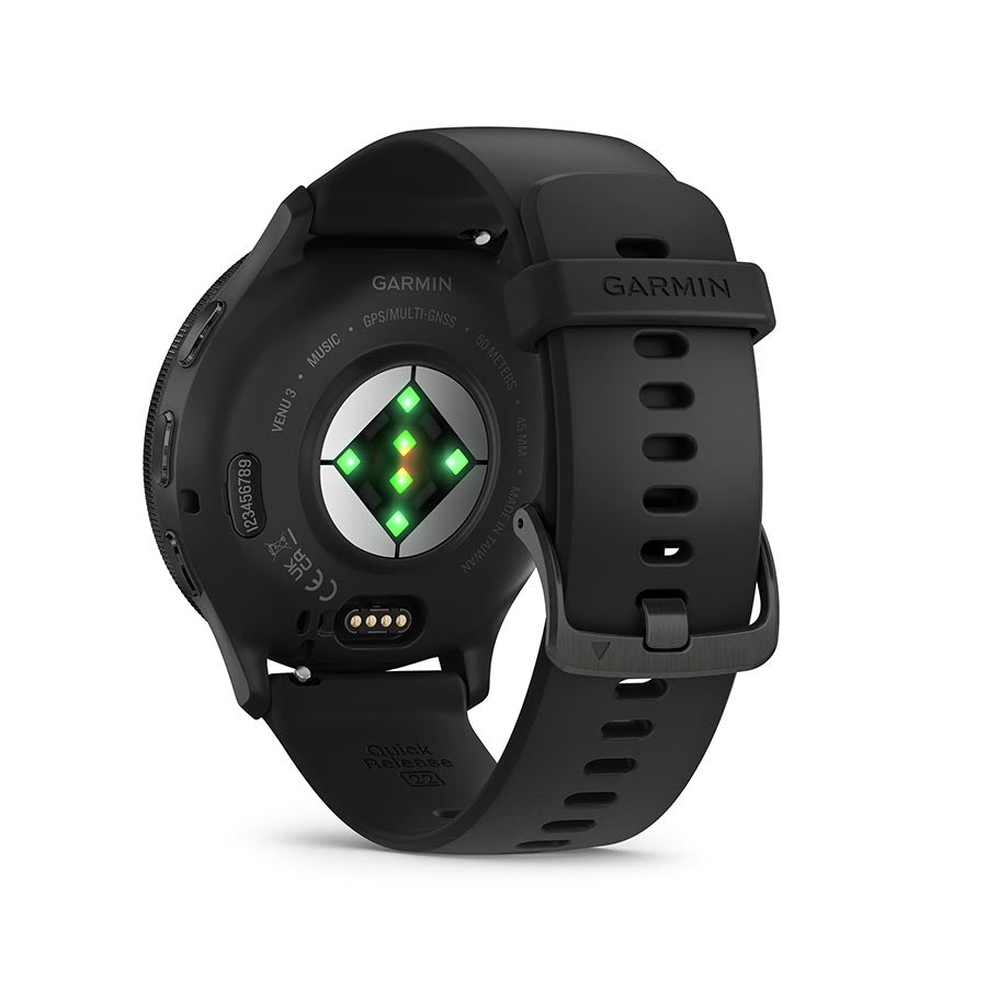 Garmin, Venu 3, Watch, Watch Color: Whitestone, Wristband: Whitestone - Silicone