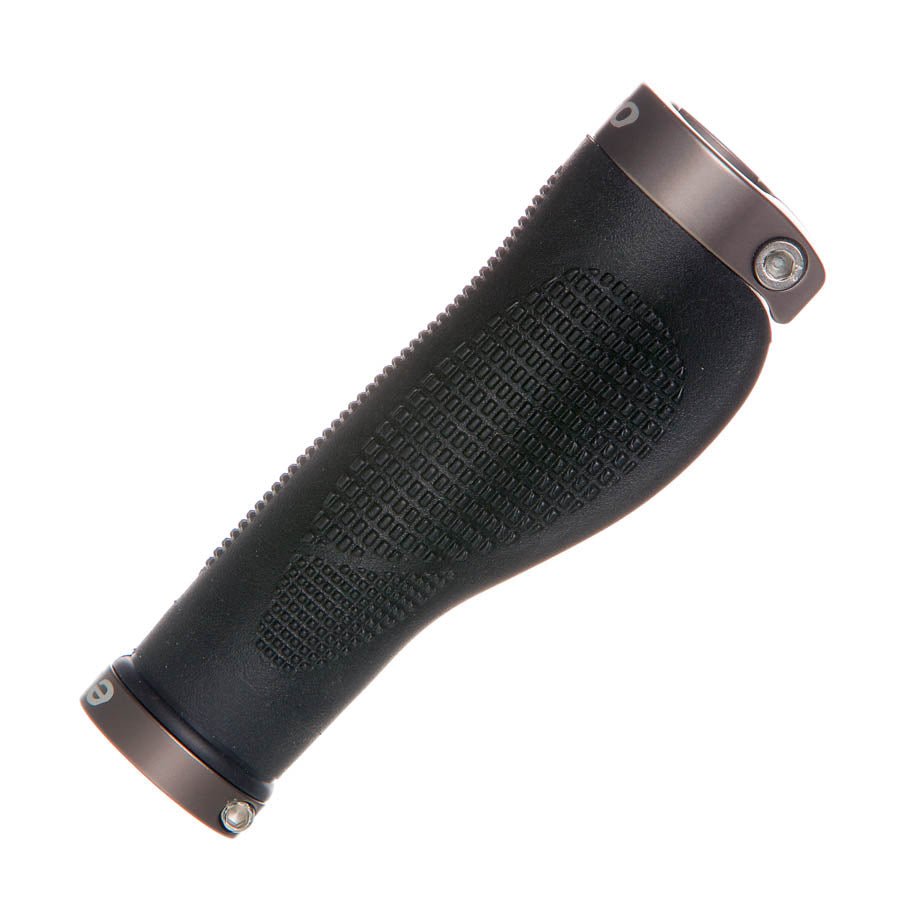 EVO, Ergo Clamper Grips, Lock-On, 130mm, Black