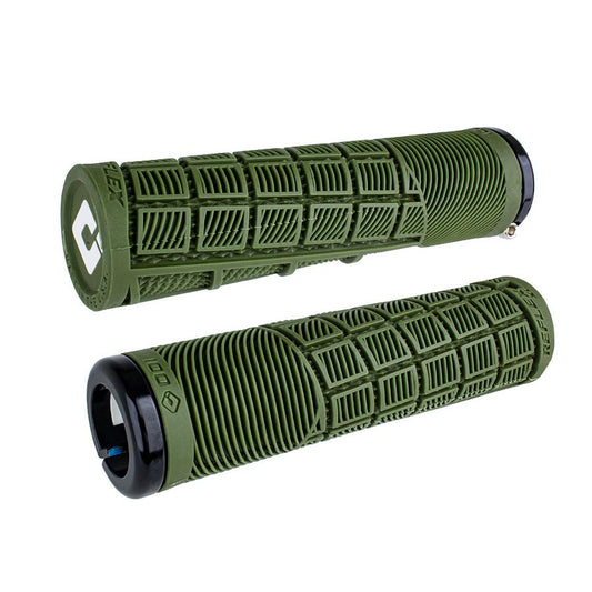 ODI, Reflex XL v2.1, Grips, 135mm, Army Green, Pair