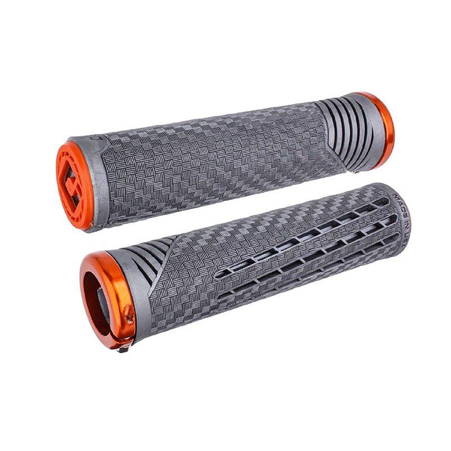 ODI, CF Grip v2.1, Grips, 135mm, Pearl Black/Gray, Pair