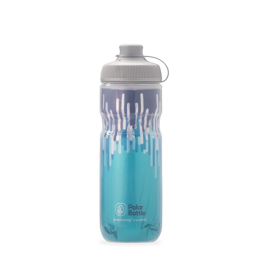 Polar Bottle, Breakaway Muck Insulated 20oz, Water Bottle, 591ml / 20oz, Forest/Lightning