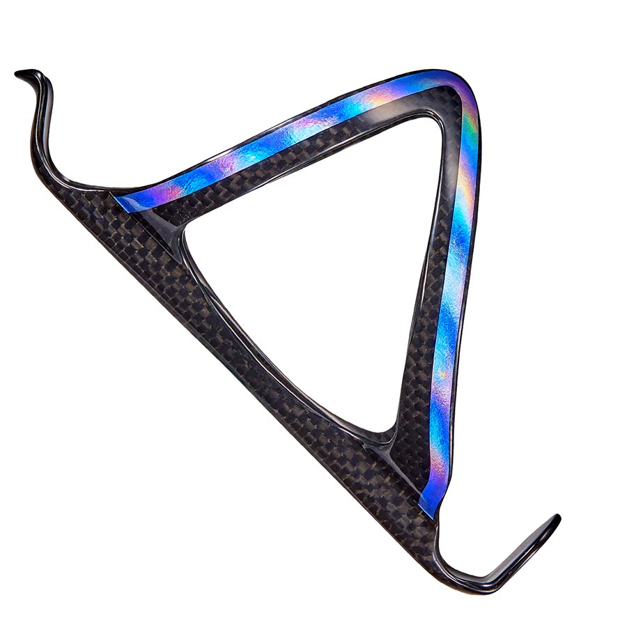 Supacaz, Fly Cage Carbon, Bottle Cage, Carbon, Oil Slick