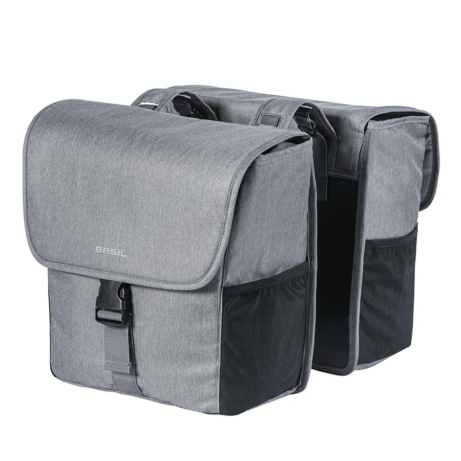 Basil, Go Double Bag, Double bag, Solid Black