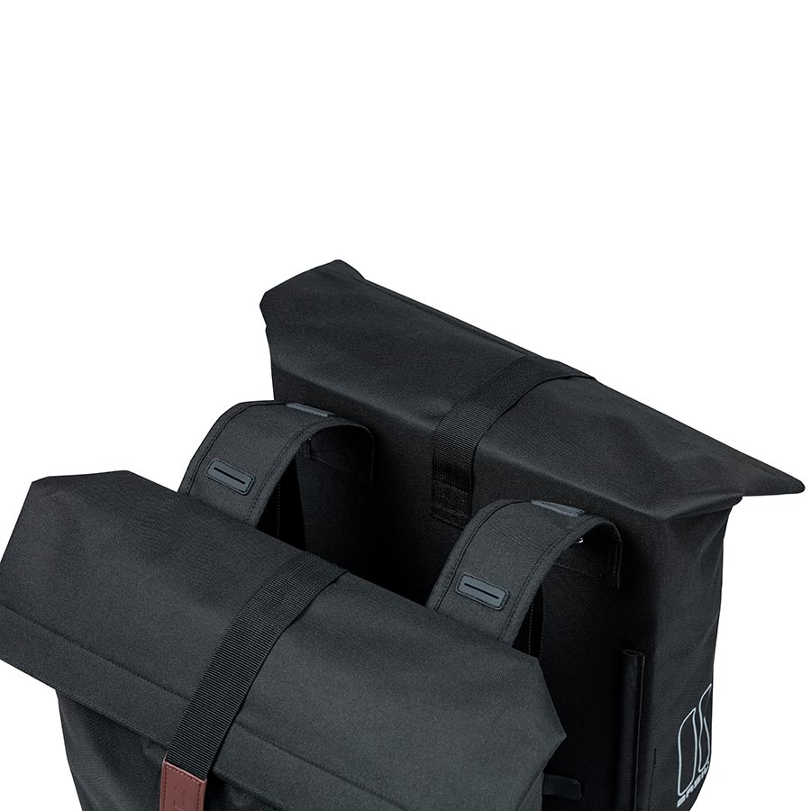 Basil, City, Pannier, 28L, Black