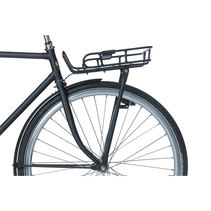 Basil, Portland Carrier, Front Rack, 26'' to 700C, Black