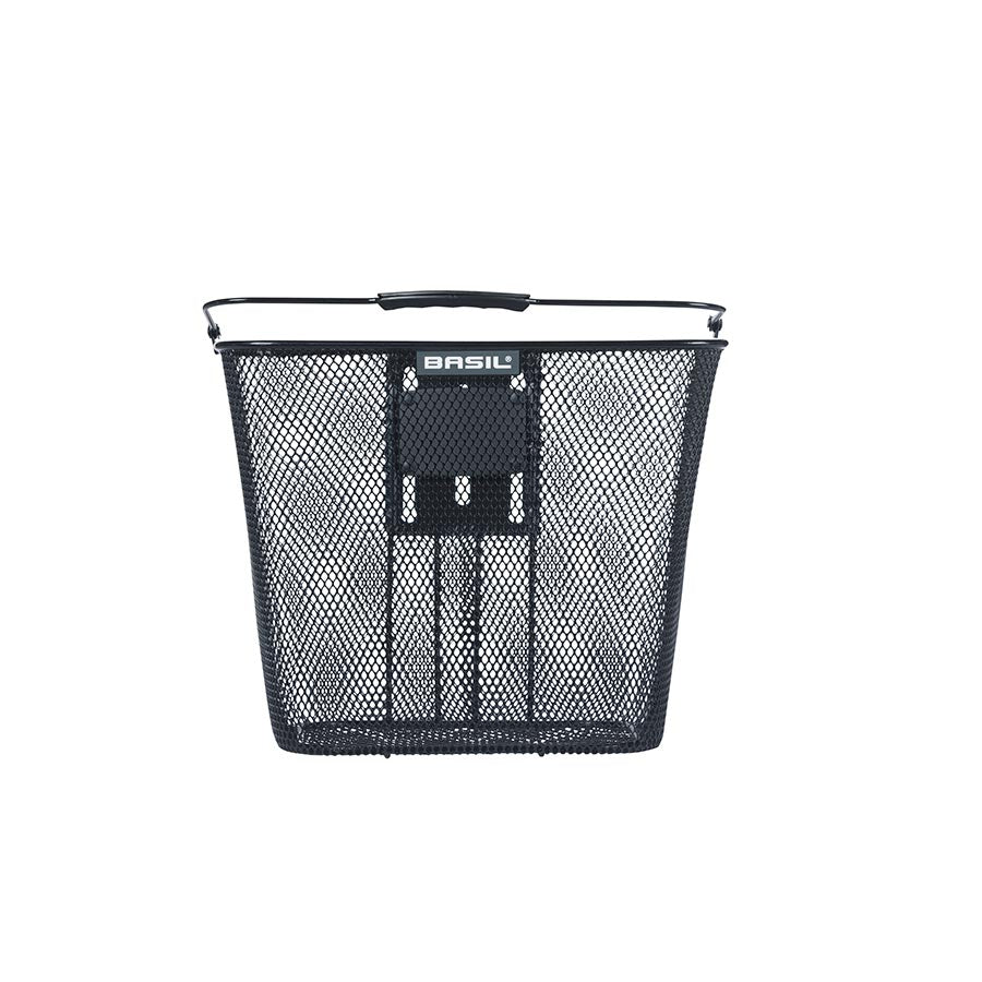 Basil, Bilbao KF/BasEasy, Basket, Front, Black