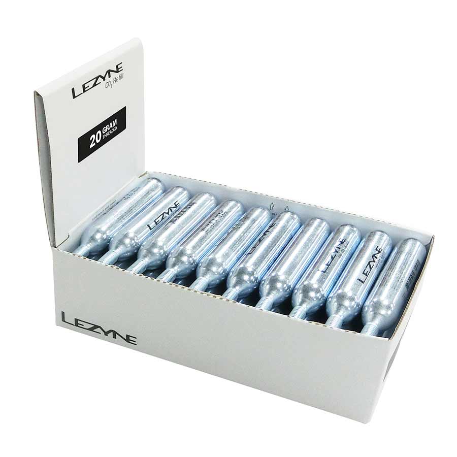 Lezyne, CO² Cartridges, Threaded, 16g, 5 units