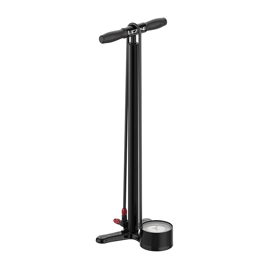 Lezyne, Alloy Floor Drive 3.5'', Floor Pump, ABS-1 Pro Chuck, 220psi, Silver