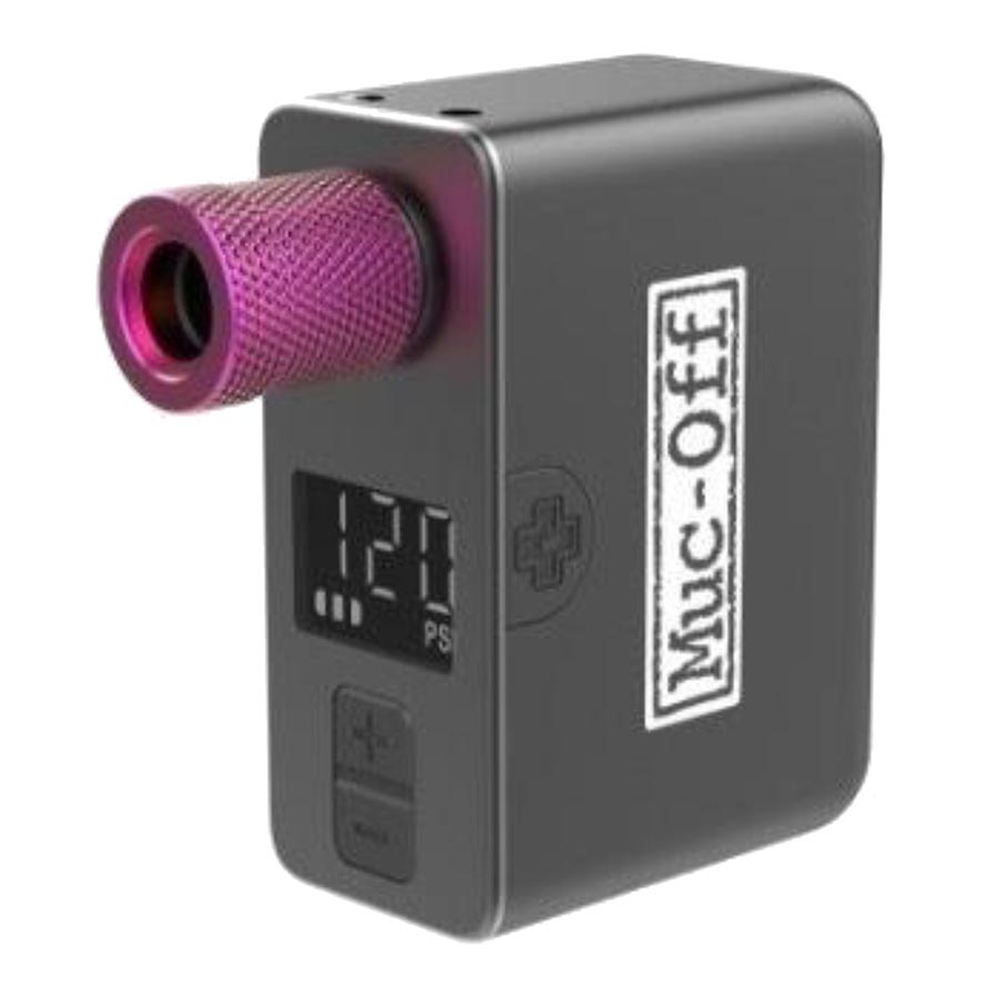 Muc-Off, Airmach Electric Mini Inflator, Pump, 120psi, Universal, Black