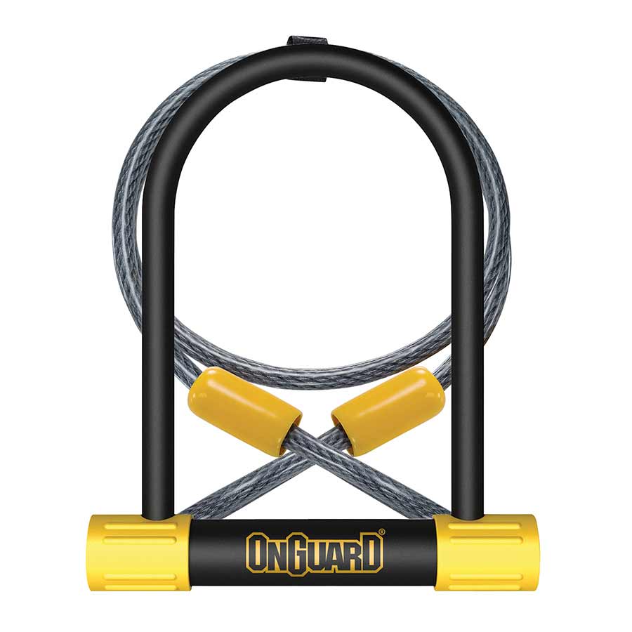 OnGuard, Bulldog DT 8012, U-Lock, 13 mm x 115mm x 230mm / 10mm x 120cm (13mm x 4.5'' x 9'' / 10mm x 4')