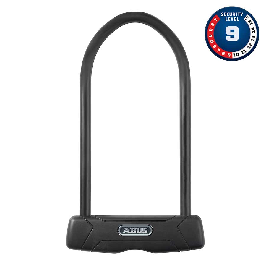 Abus, Granit 460, U-Lock, Key, 12mm, 15.0cm x 23.0cm, 5.9'' x 9'', USH, Black