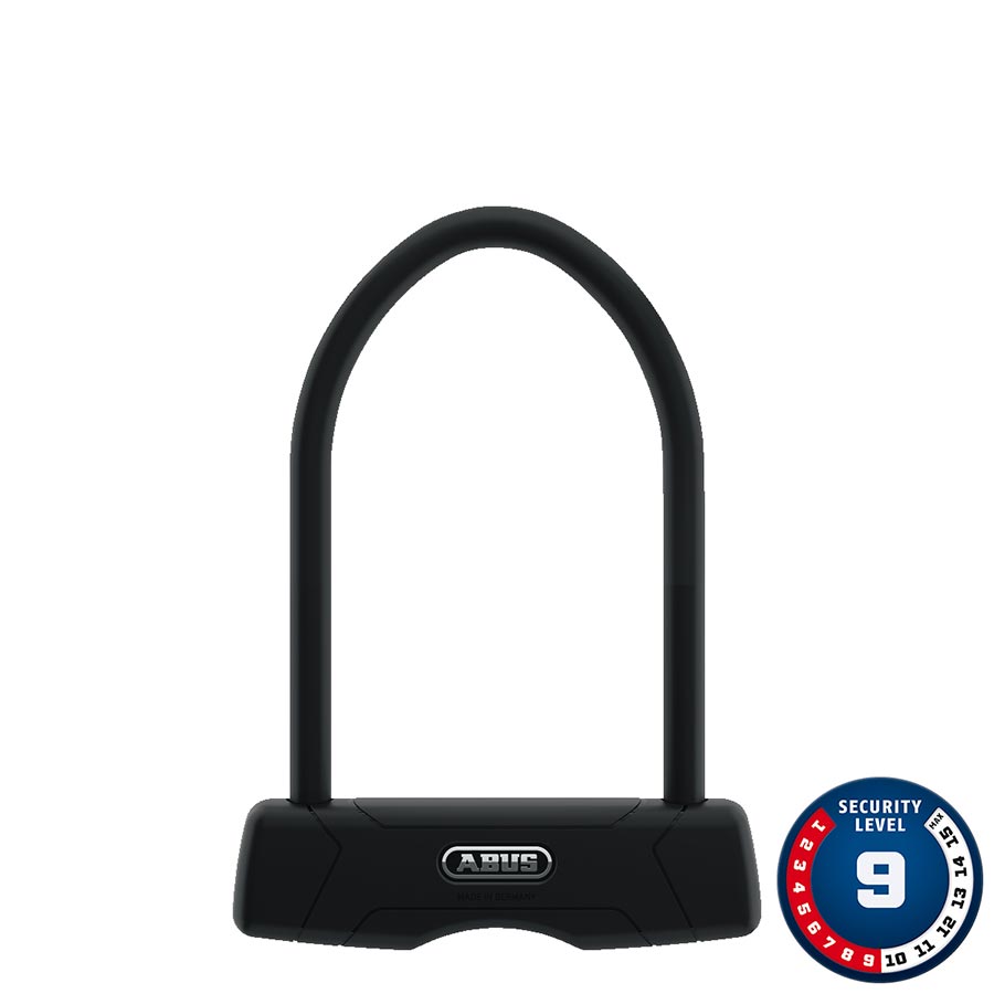 Abus, Granit 460, U-Lock, Key, 12mm, 15.0cm x 23.0cm, 5.9'' x 9'', USH, Black