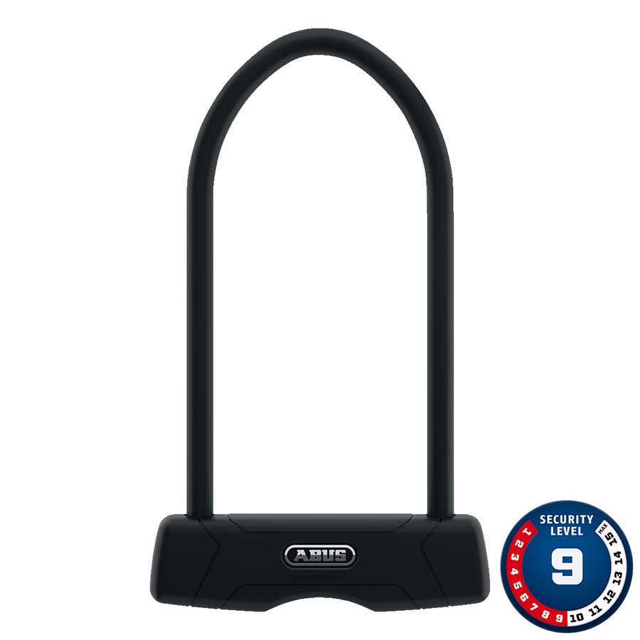 Abus, Granit 460, U-Lock, Key, 12mm, 15.0cm x 23.0cm, 5.9'' x 9'', USH, Black