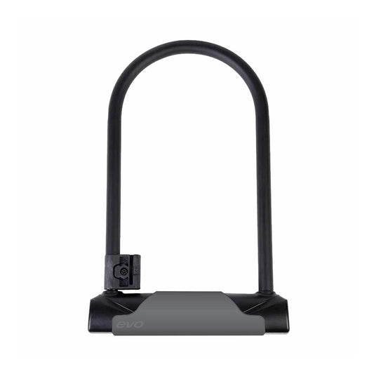 EVO, LockDown, U-Lock, Key, 127x230mm, 5''x9'', Thickness: 11mm, Black