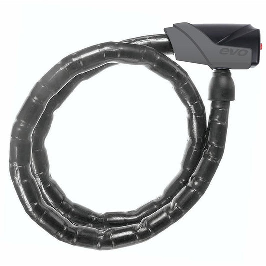 EVO, LockDown Armored, Cable lock, Key, 18mm, 100cm, 39'', Black