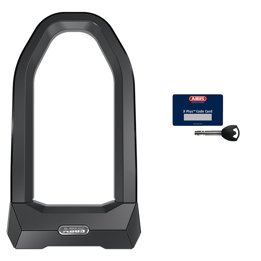 Abus, Granit Super Extreme 2500 XPlus, U-Lock, Key, (tbd)mm, 16.5x23.0cm, 6.5''x9'', Black