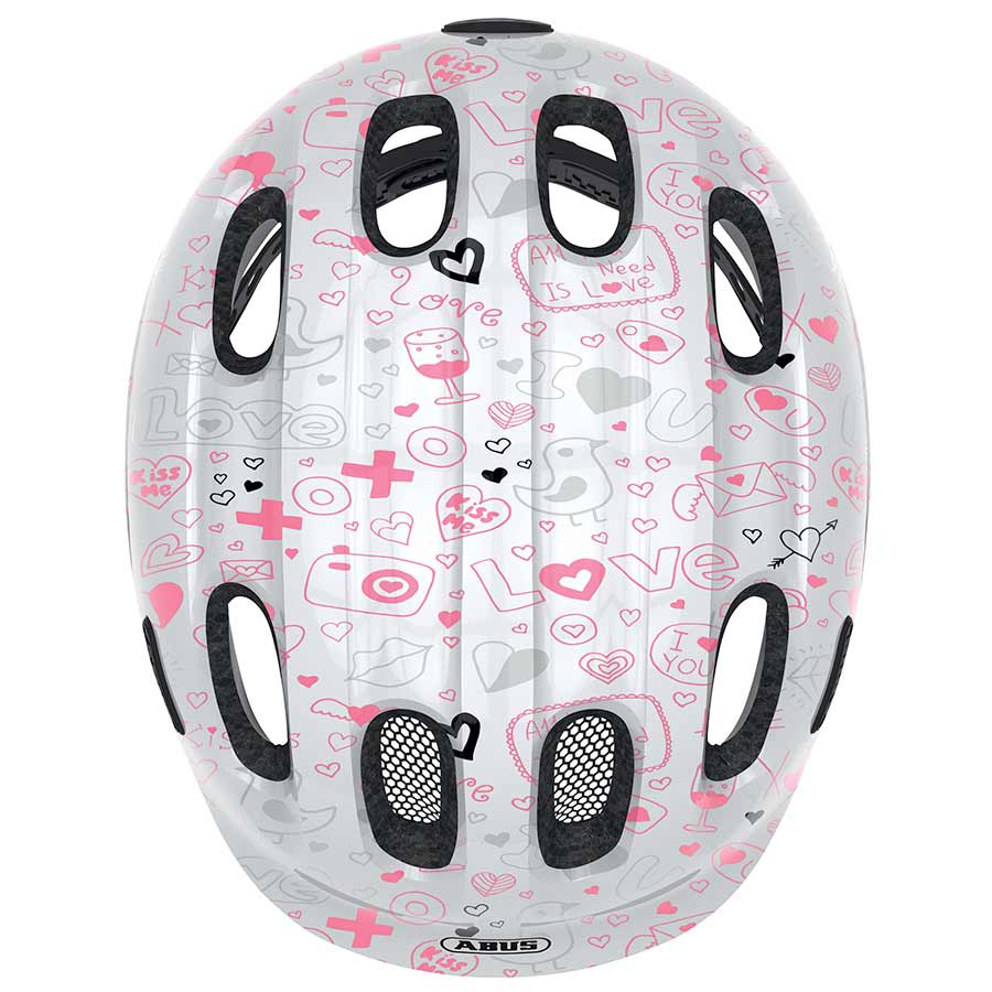 Abus, Smiley 2.1, Helmet, White Crush, M, 50 - 55cm