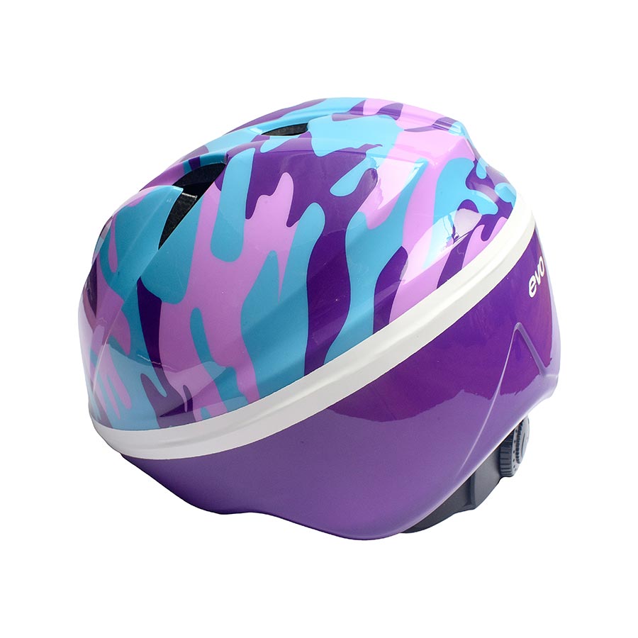 EVO, Beep Beep, Helmet, Blue Camo, 44 - 50cm