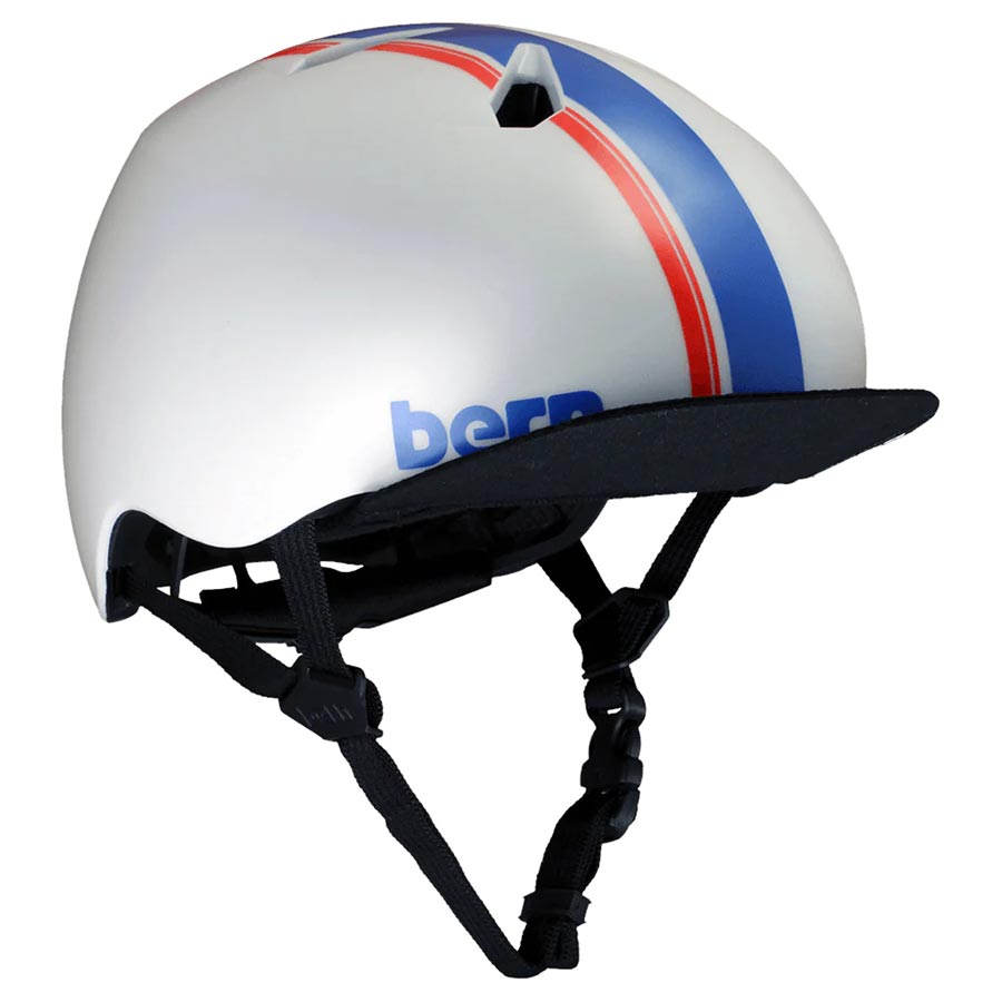 Bern, Nino DVRT, Helmet, SM, 51.5 - 54.5cm, Matte Black Racing Stripe