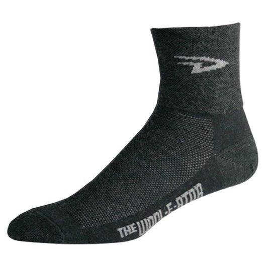 DeFeet, Wooleator, 3'', Socks, Charcoal, L, Pair