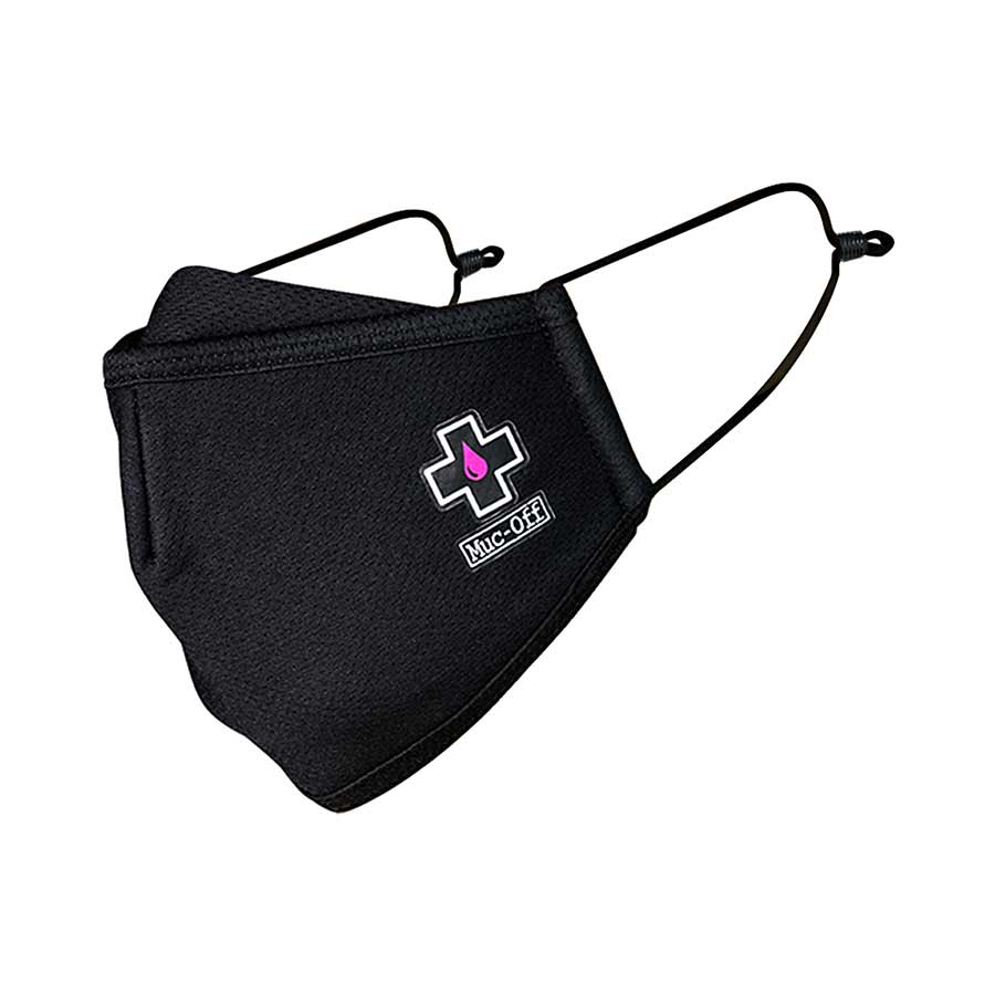 Muc-Off, Reusable Face Mask, Black, L