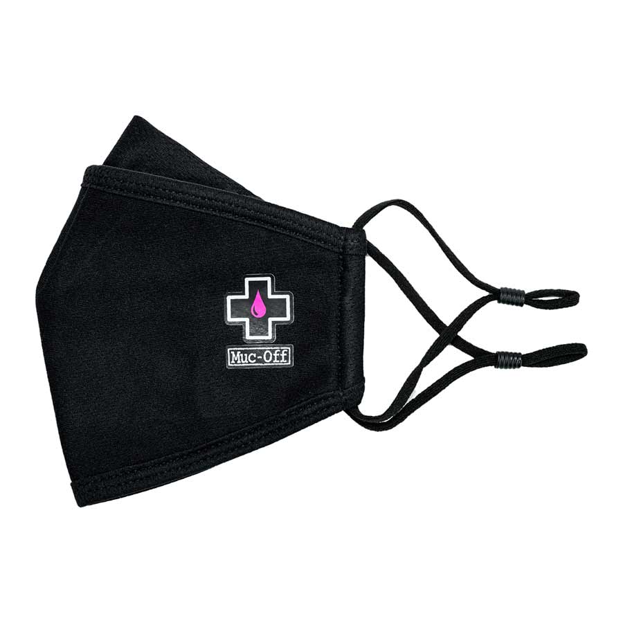 Muc-Off, Reusable Face Mask, Black, L