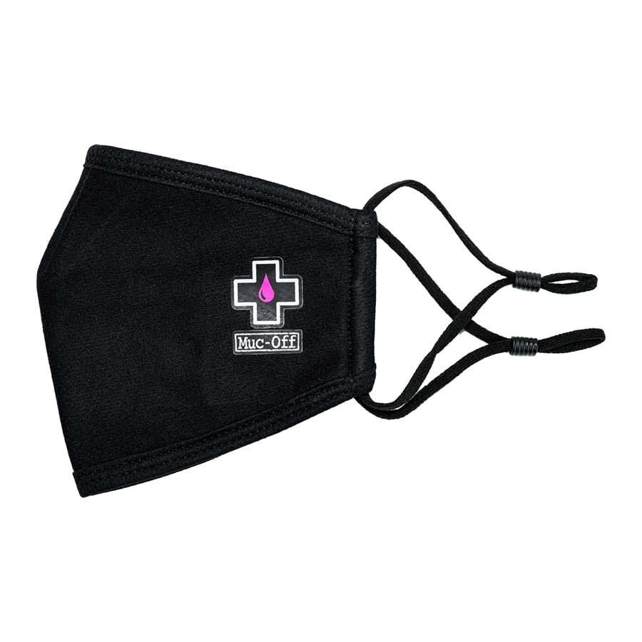 Muc-Off, Reusable Face Mask, Black, L