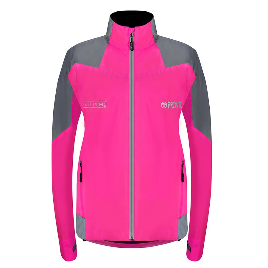 Proviz, Nightrider 2.0, Jacket, Women, Pink, 34