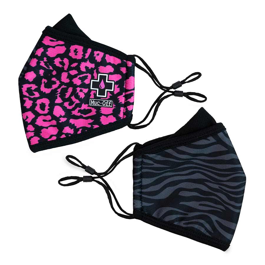 Muc-Off, Reusable Face Mask, Animal Print, L