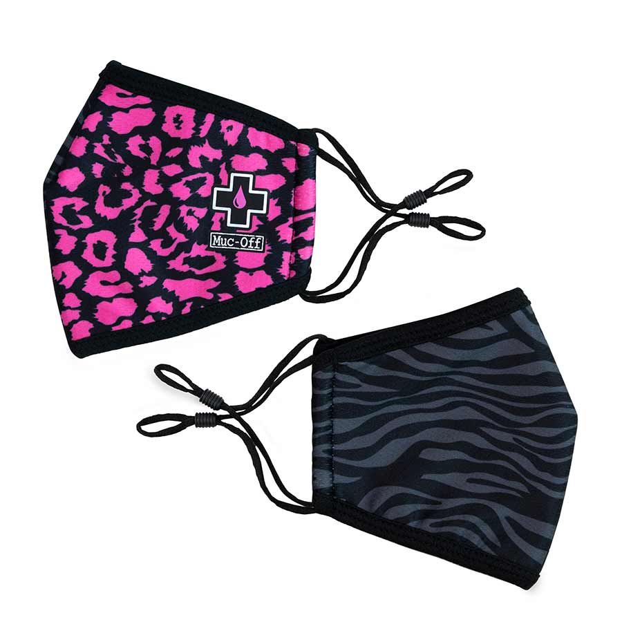 Muc-Off, Reusable Face Mask, Animal Print, L