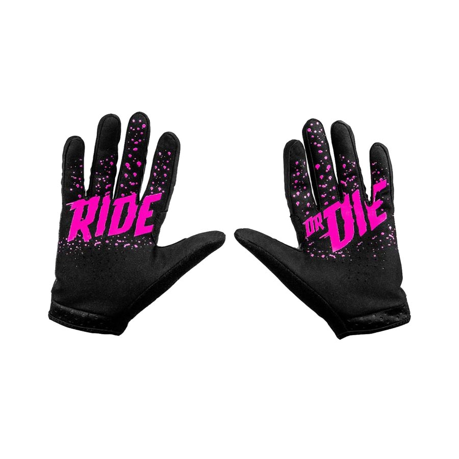 Muc-Off, MTB Ride, Full Finger Gloves, Unisex, Black, L, Pair