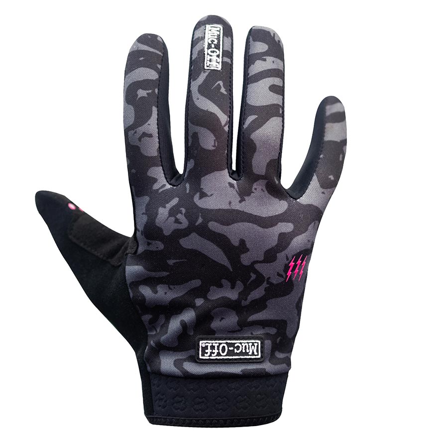 Muc-Off, MTB Ride, Full Finger Gloves, Unisex, Black, L, Pair