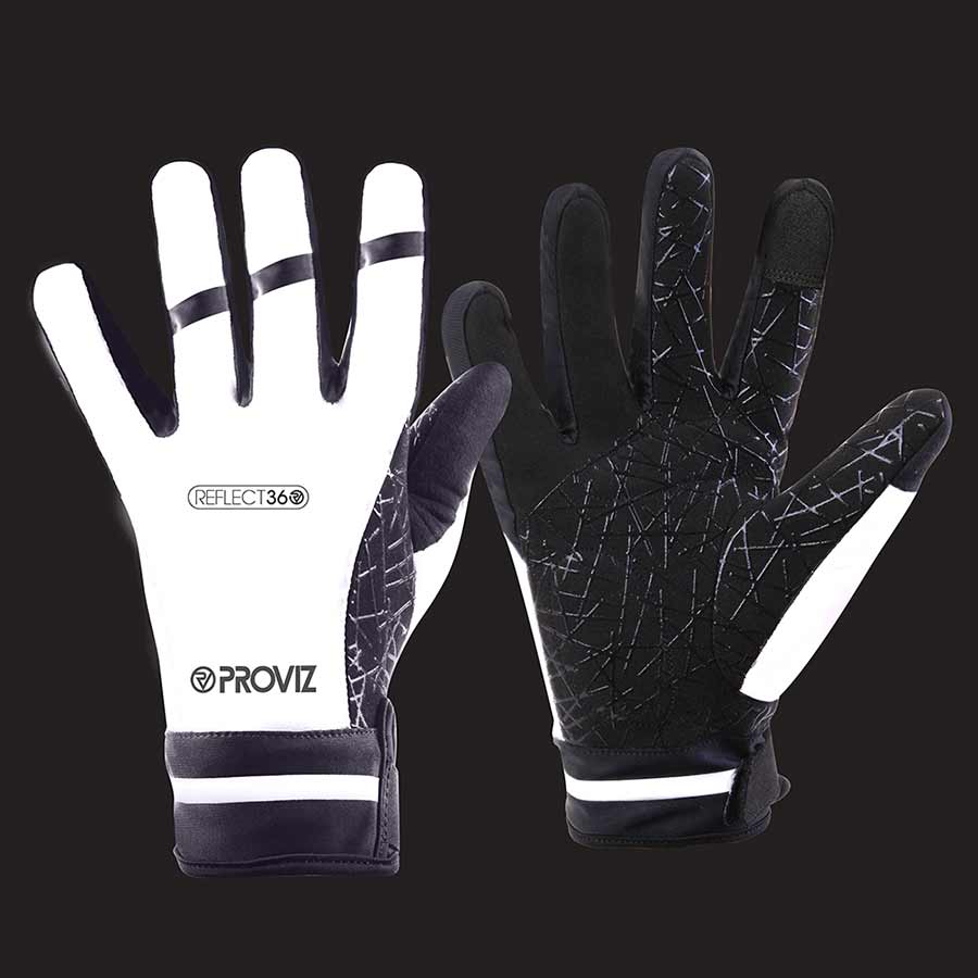 Proviz, REFLECT360, Winter Gloves, Silver, L, Pair