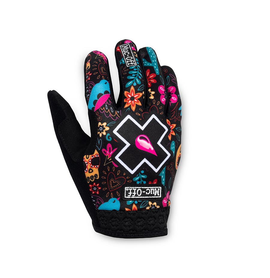 Muc-Off, Youth Rider, Full Finger Gloves, Camo, JL, Pair