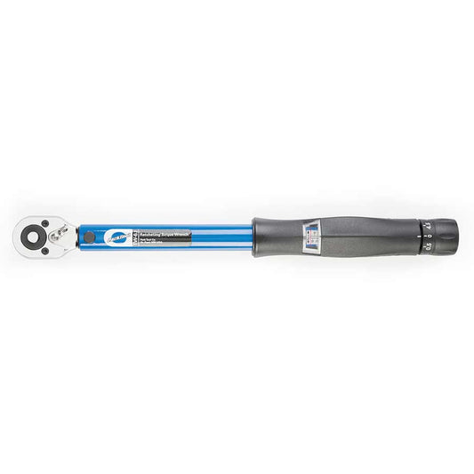 Park Tool, TW-6.2, Ratcheting click-type torque wrench, 3/8'' driver