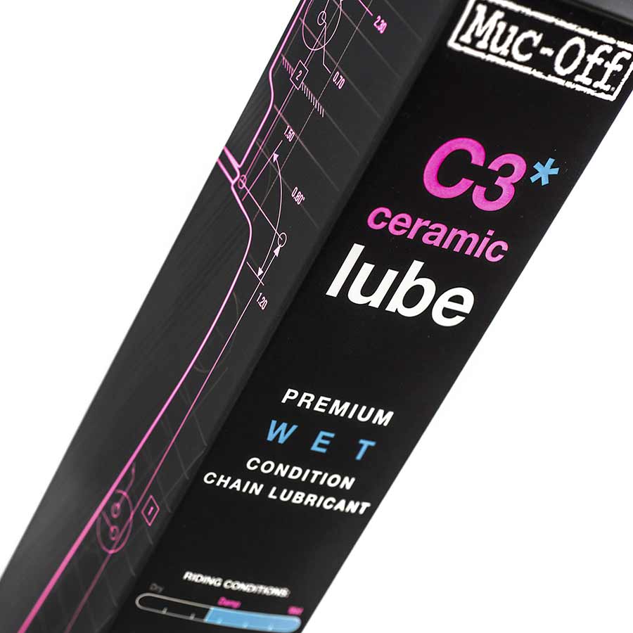 Muc-Off, C3 Wet Ceramic, Chain lubricant, 50ml