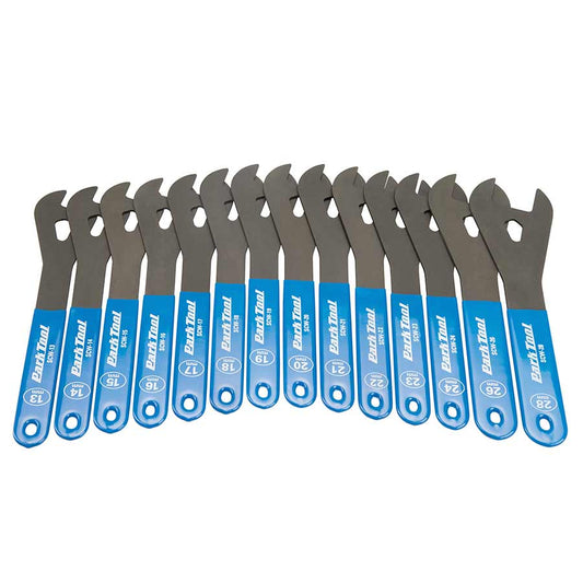 Park Tool, SCW-SET.3, Cone wrench set, 13mm to 28mm