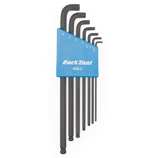 Park Tool, HXS-3, Stubby hex wrench set